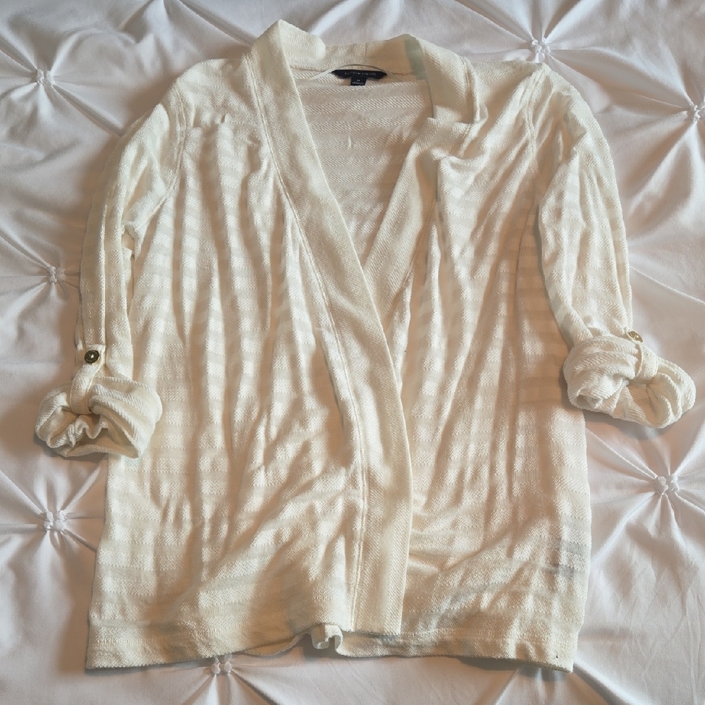 Tommy Hilfiger Cream Cardigan